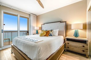 3 bedrooms, iron/ironing board, WiFi, bed sheets - High-rise, beachfront elegance with wraparound balcony, pools, & gym (Panama City Beach)
