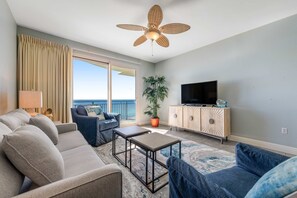 TV, DVD player, offices - Spacious condo with breathtaking views & convenient location (Panama City Beach)