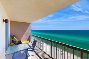 Property grounds - Sand-front condo with pool, hot tub, gym, scenic balcony, smart TVs, W/D, & AC (Panama City Beach)