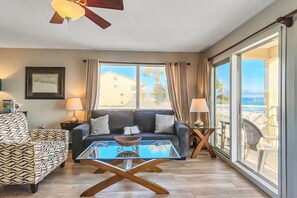 TV, DVD player, offices - Second-Floor Gulf Front Condo with Shared Pool & Boardwalk in the Heart of Destin (Destin)
