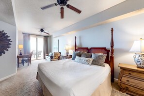 2 bedrooms, iron/ironing board, WiFi, bed sheets - Coastline view 2-bedroom plus bunks with beautiful decor & pickleball (Santa Rosa Beach)