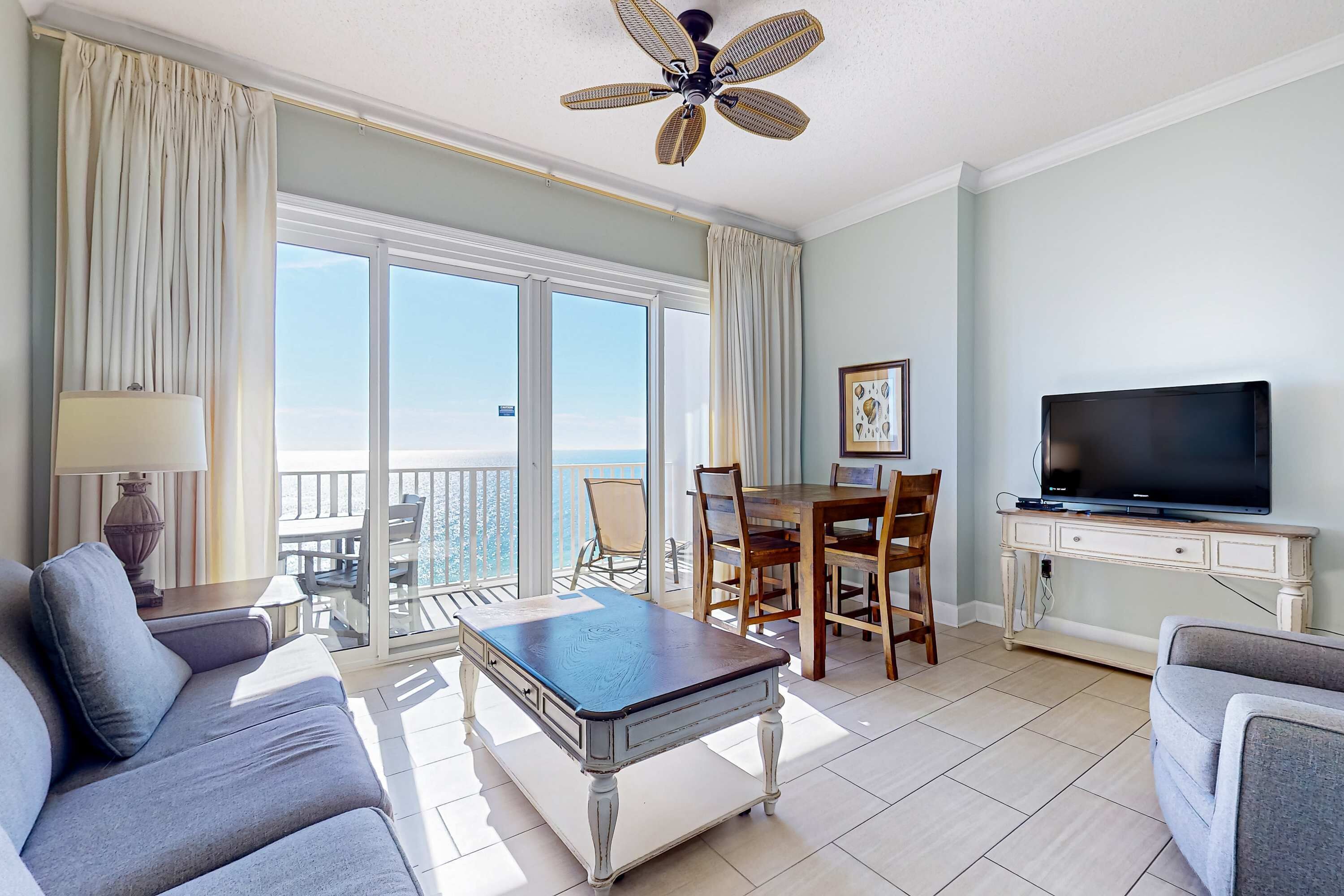 TV, DVD player, offices