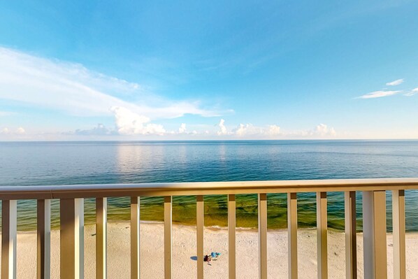 Property grounds - Inviting Gulf-front condo In Perdido Key with waterfront pool/hot tub and oceanfront balcony (Perdido Key)