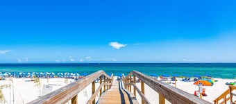 Oceanfront Condo with Shared Pool, Ocean View, WiFi, Central AC, and Private W/D