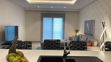 Apartamento superluxo, vista para a cidade | Parte interna