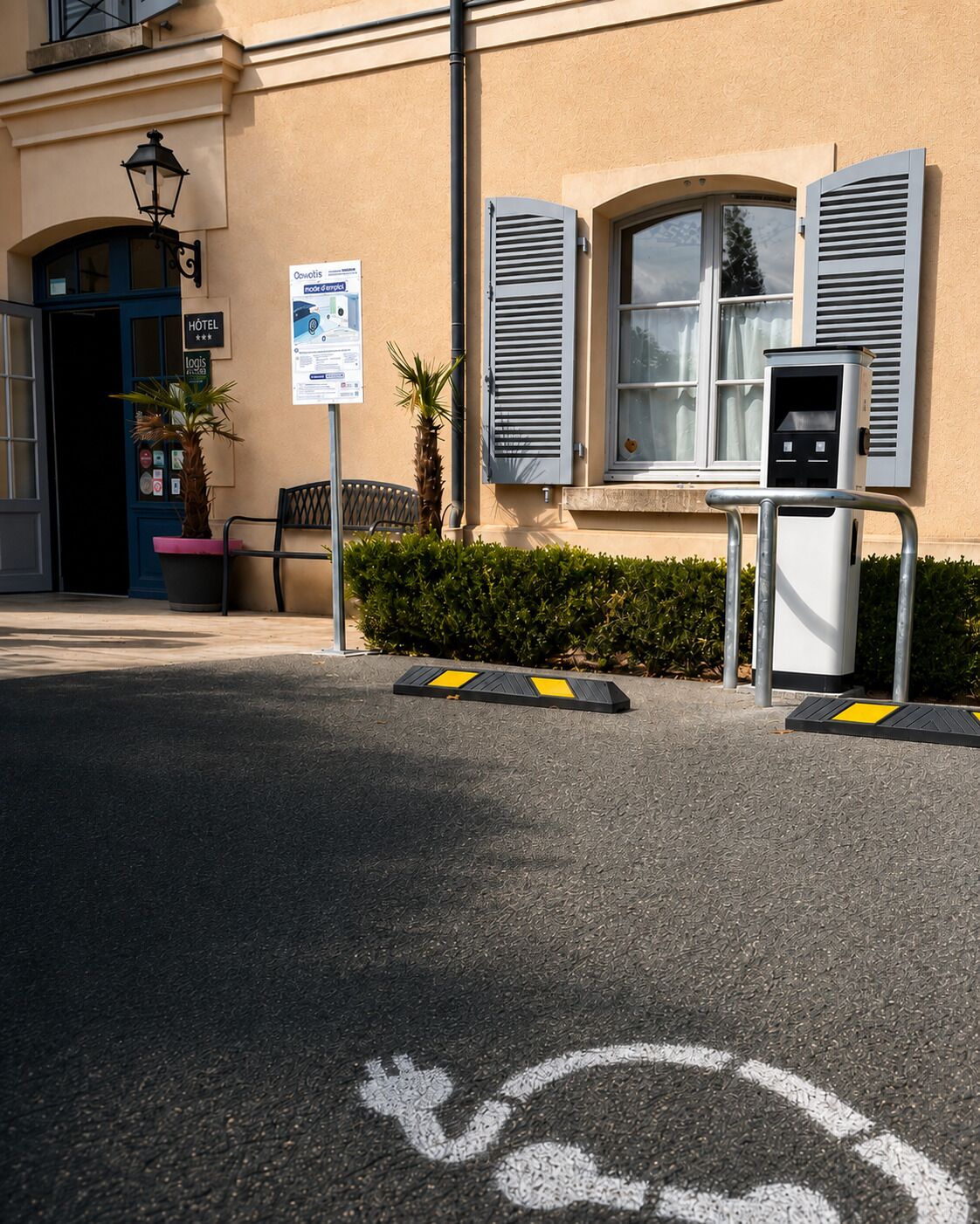 Posto de carga para carros elétricos