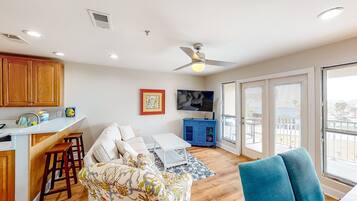 Televisión, oficina