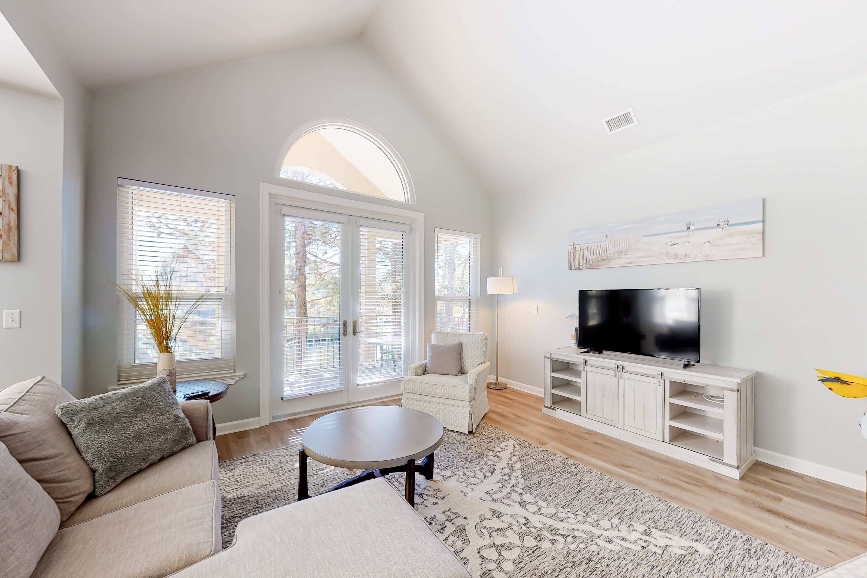 TV, DVD player, offices