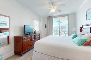 2 bedrooms, iron/ironing board, WiFi, bed sheets - 2nd Floor Elegant, Spacious Condo At Waterscape Waterfall, Lazy River (Fort Walton Beach)