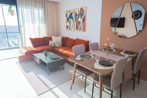 Dining - Neon Terrace in 12th Floor CFC Casablanca, Data Show in Bedroom, Gym (Casablanca)