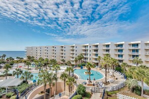 Pool - 3rd Floor Bright, Welcoming Condo At Waterscape Waterfall, Lazy River (Fort Walton Beach)