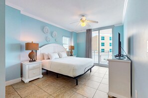 2 bedrooms, iron/ironing board, WiFi, bed sheets - 3rd Floor Bright, Welcoming Condo At Waterscape Waterfall, Lazy River (Fort Walton Beach)