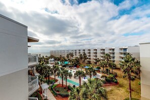 Property grounds - Welcoming 'At Home' Condo On Okaloosa Island Waterfall, Lazy River (Fort Walton Beach)