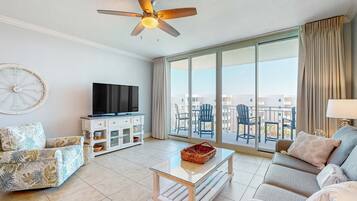 TV, DVD player, offices