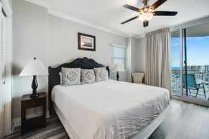 2 bedrooms, iron/ironing board, WiFi, bed sheets - 6th Floor Welcoming Condo At Waterscape 490 Feet Of Private Beach (Fort Walton Beach)