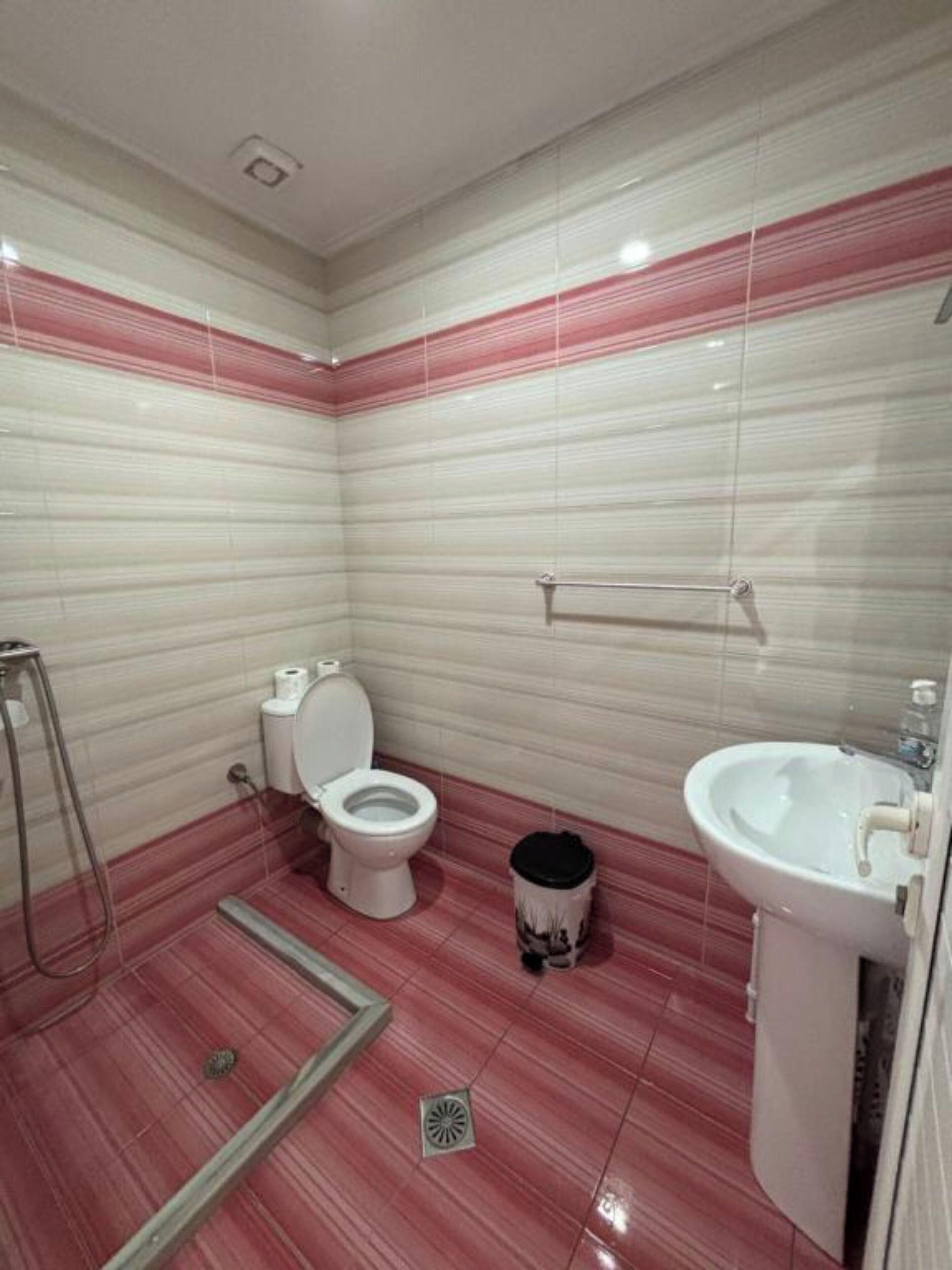 公寓 | 浴室 | 淋浴设施、吹风机、毛巾、肥皂