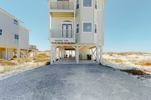Exterior - Gulf-Front Retreat with Private Balcony and Direct Beach Access (Fort Morgan)