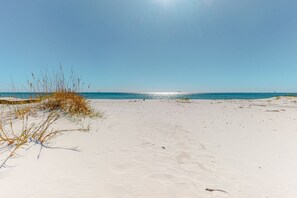 Accommodatie ligt op het strand