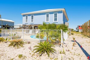 Exterior - Mobile Bay Home w/ Fishing Dock - 1 Block to Beach & Near Marina (Fort Morgan)