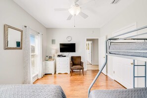 3 bedrooms, iron/ironing board, WiFi, bed sheets - Mobile Bay Home w/ Fishing Dock - 1 Block to Beach & Near Marina (Fort Morgan)