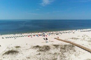 Na praia 