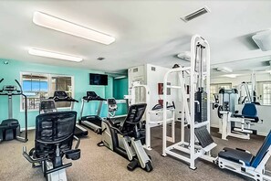 Fitness facility - Snowbird-Friendly Condo w/Beach Access, Shared Outdoor Pool, Private Balcony (Orange Beach)