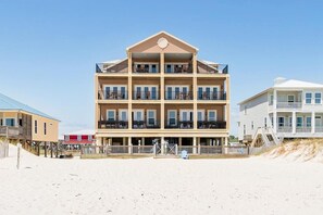 Exterior - Luxury Beachfront Estate in Fort Morgan | Private Pools, Elevators and Wedding-Friendly (Fort Morgan)