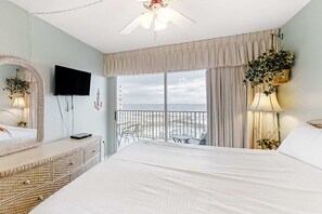 2 bedrooms, Internet, bed sheets - Remodeled Condo w Beautiful Gulf View, WiFi, AC & Shared Pools Hot Tubs Tennis (Fort Morgan)