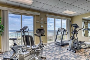 Fitness facility - Condo with great views, two pools, & private balcony - near attractions (Gulf Shores)