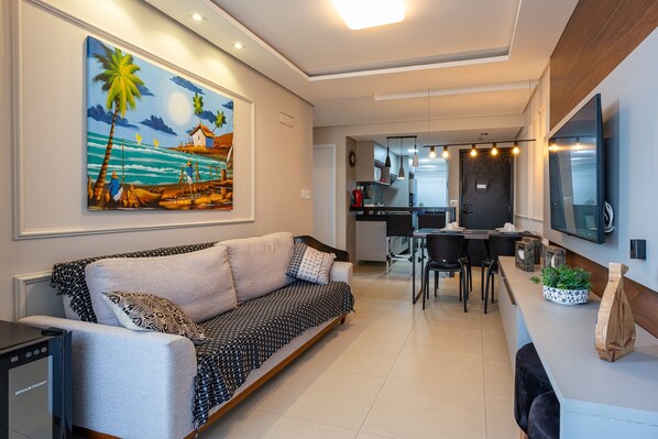 Living area - Park Del Prado #701 - Comfort by Carpediem (Cabedelo)