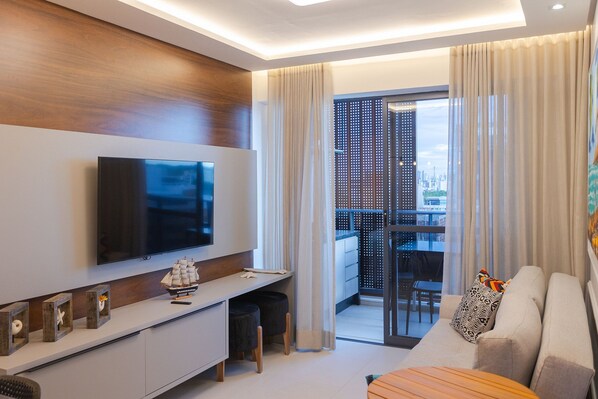Basic Apartment | Living area - Park Del Prado #701 - Comfort by Carpediem (Cabedelo)