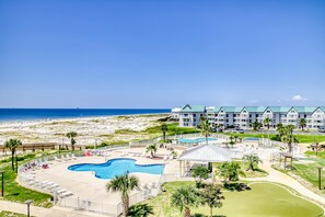 Pool - Adorable Beach Condo W/ Shared Pool, Gulf Views, Private Balcony & WiFi (Fort Morgan)