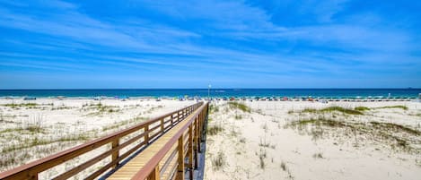 Beach nearby