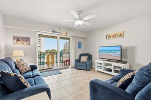 Condo, Multiple Beds (Oceanwalk 13-305) | Living area - Oceanwalk 13-305 (New Smyrna Beach)