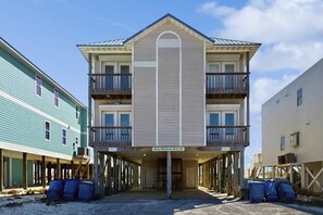 Exterior - Large, Gulf front rental on the beach near Gulf Shores restaurants & activities (Gulf Shores)