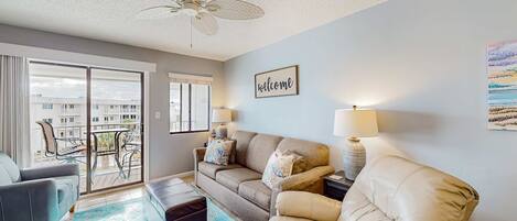 TV, DVD player, offices