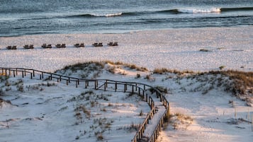 Accommodatie ligt op het strand