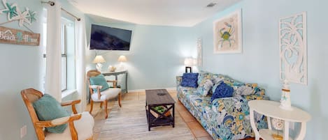 TV, DVD player, offices