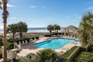 Pool - Waterfront condo with indoor & outdoor pools, hot tubs, & on-site restaurants (Fort Morgan)