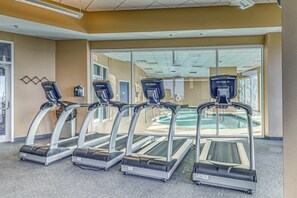 Fitness facility - Gulf-Front Condo w/ Shaded Balcony, AC, WiFi & Shared Pools/Hot Tubs/Gym (Gulf Shores)