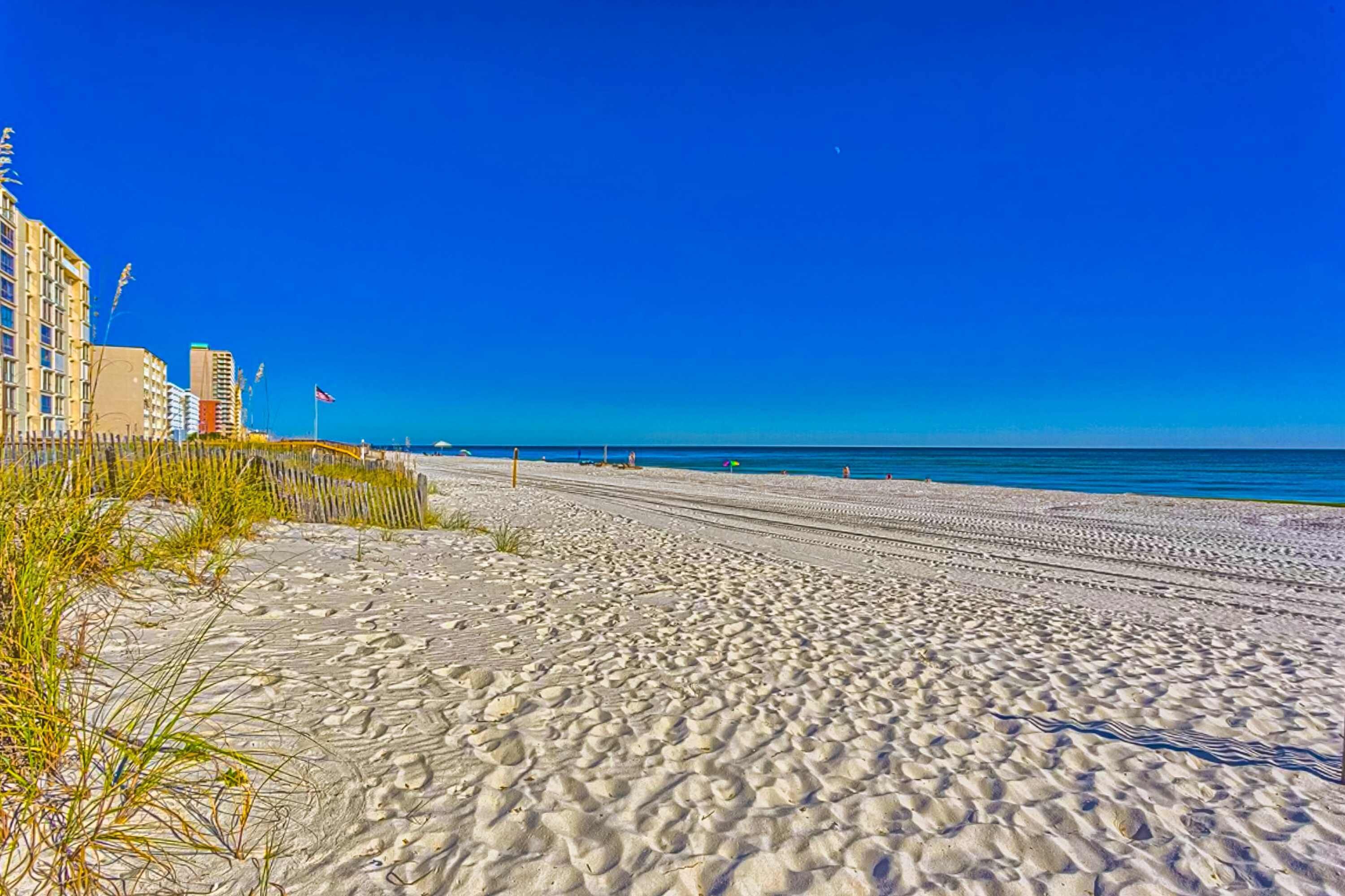 Beach nearby