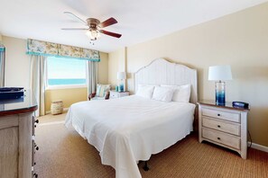 2 bedrooms, Internet, bed sheets - Gulf-Front 6th-Floor Condo with Shared Outdoor Pool, CentralAC, Private Balcony (Gulf Shores)
