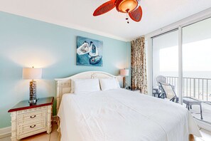 2 bedrooms, Internet, bed sheets - Gulf-Front Condo w/ Great Beach Views, Balcony & Shared Pools/Hot Tubs/Sauna (Gulf Shores)