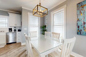 Dining - Newly Constructed Beach Home near the Gulf with Private W&D, Grill, Shared Pool, AC (Gulf Shores)