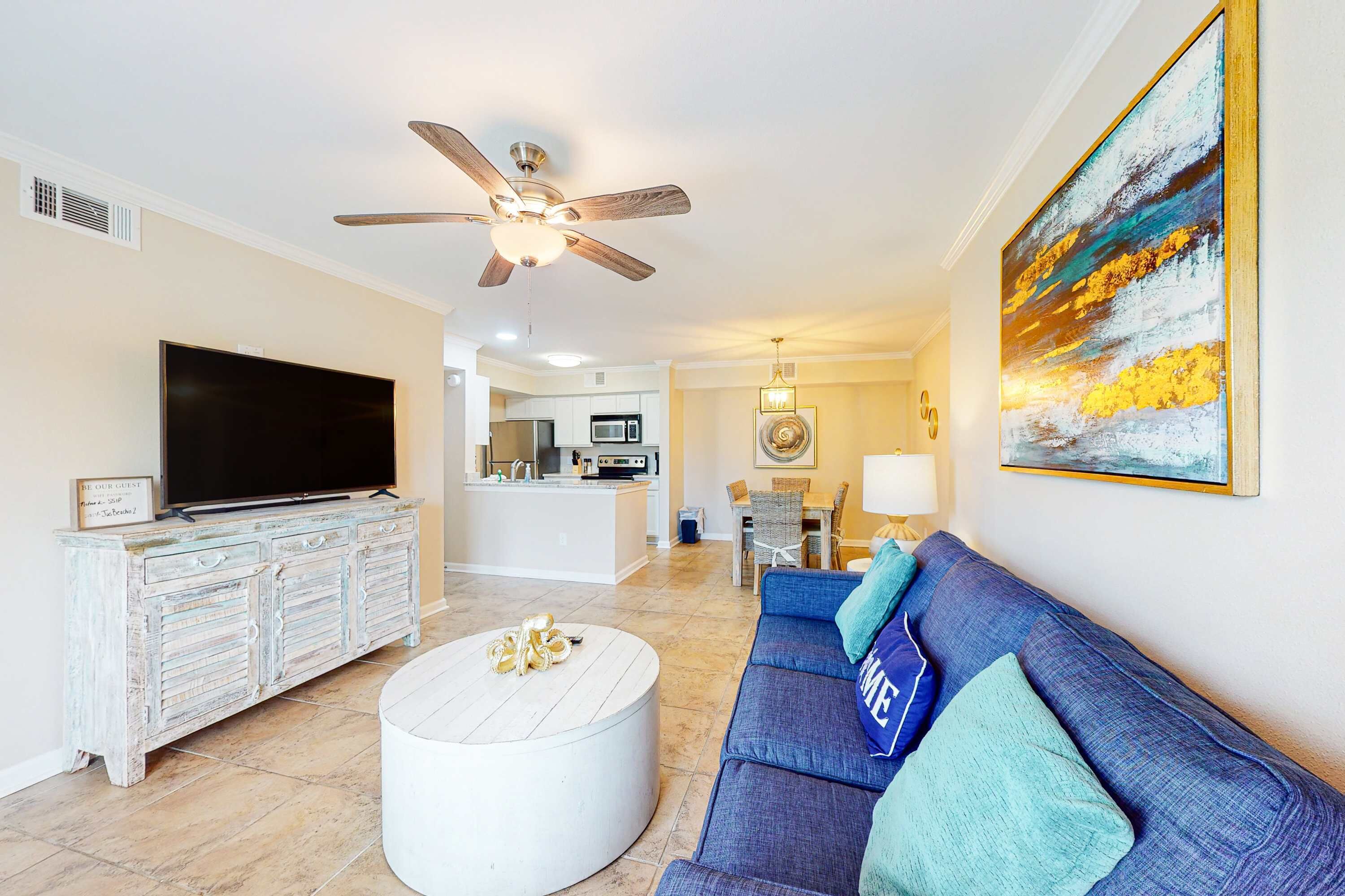 Televisión y oficina 