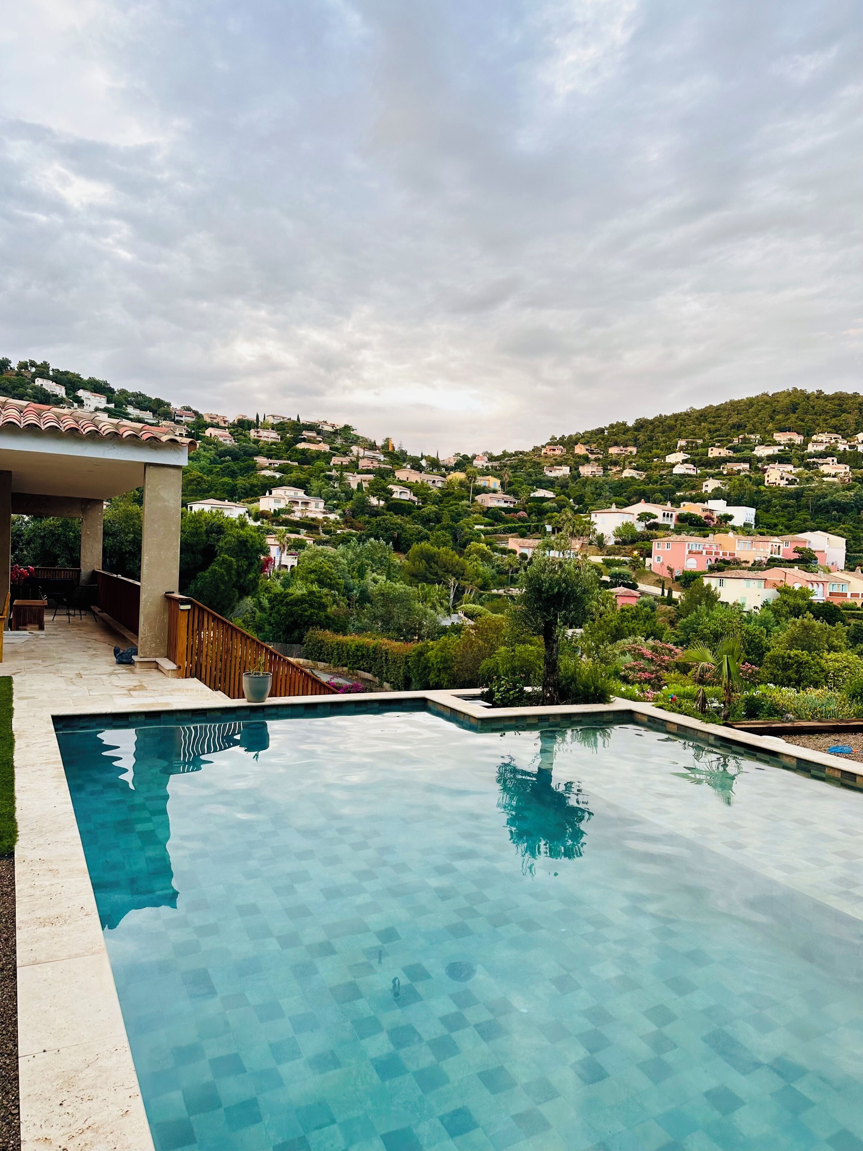 Alberca al aire libre 