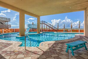 Pool - Waterfront condo in Gulf Shores with amazing views, pools, gym & pickleball (Gulf Shores)