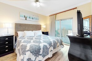 2 bedrooms, iron/ironing board, Internet, bed sheets - 10th-floor condo with 2 pools, gym, beach views, & hot tub - snowbird-friendly (Gulf Shores)