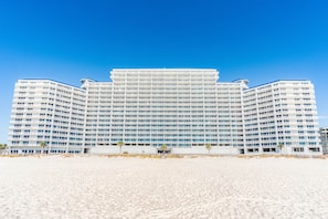 Exterior - 16th-Floor, Gulf-Front Condo w/ Balcony, Great View, AC & Shared Hot Tubs/Pools (Gulf Shores)