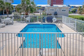 Pool - Renovated, 1st-floor condo with pool & new furnishings - 1 block to the beach (Gulf Shores)